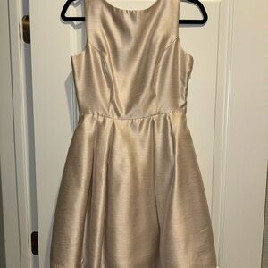 Lulu's Cream Backless Dress